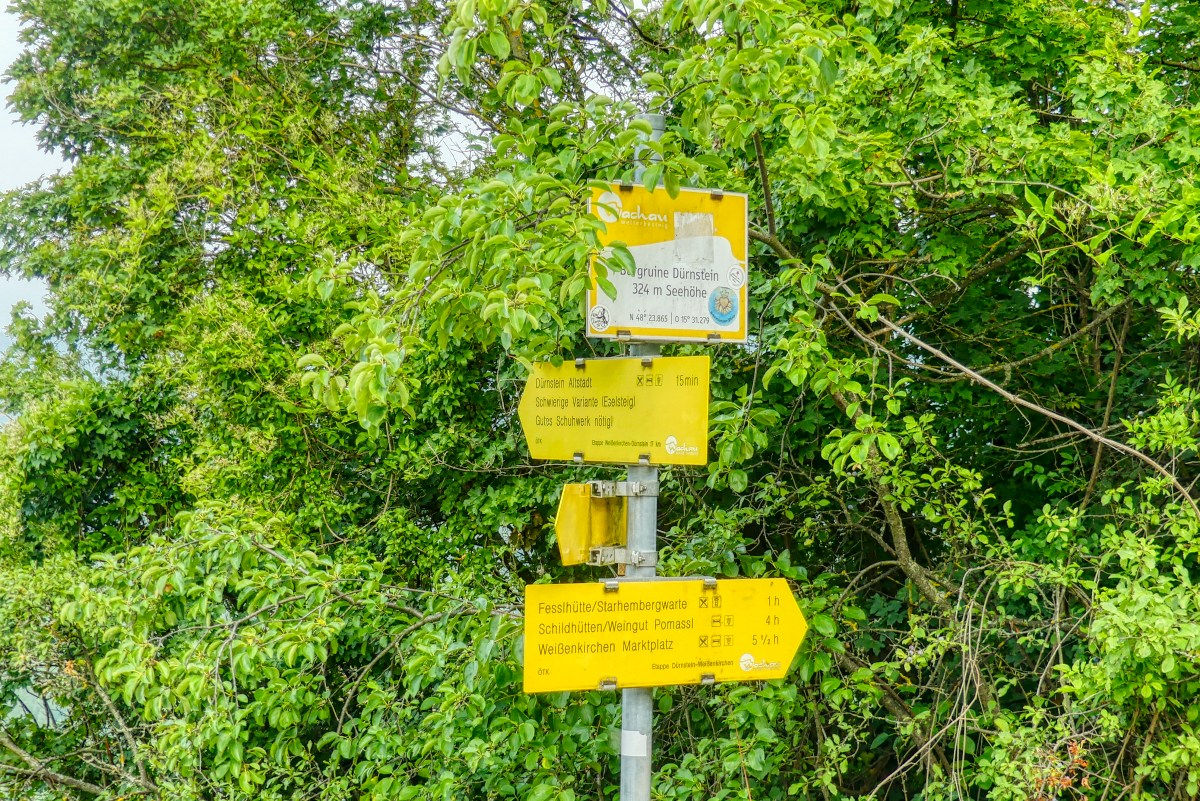 Wanderung zur Ruine Dürnstein - mit vielen Panorama-Fotos! Wanderung zur Ruine Dürnstein - mit vielen Panorama-Fotos!
