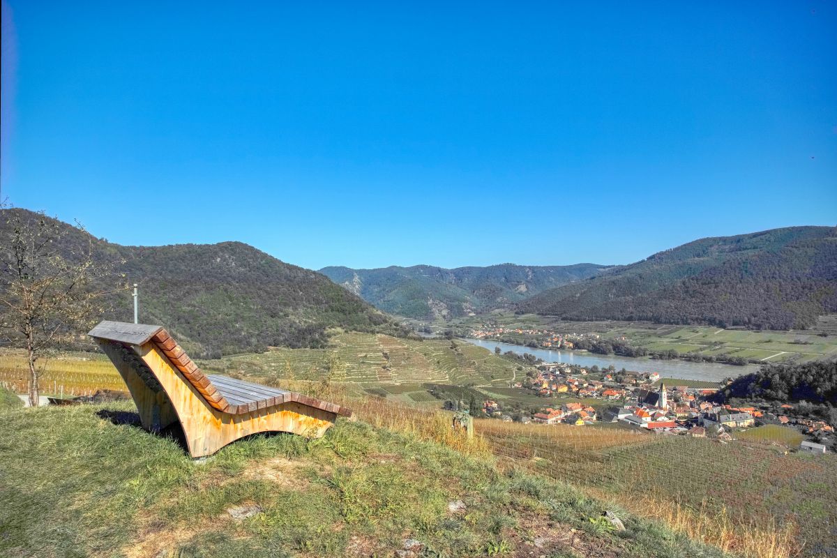 Der Weinwanderweg in Spitz