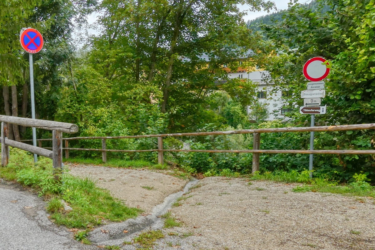 Ybbsuferweg Der Ybbsuferweg in Waidhofen an der Ybbs - eine andere Welt, 10 Meter neben der Hauptstraße