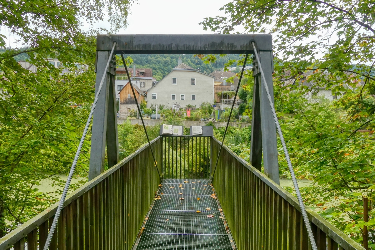 Ybbsuferweg Der Ybbsuferweg in Waidhofen an der Ybbs - eine andere Welt, 10 Meter neben der Hauptstraße