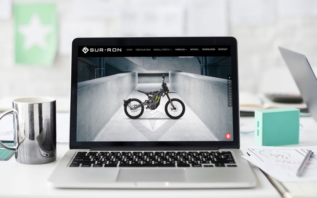 Neue Website sur-ron.rocks