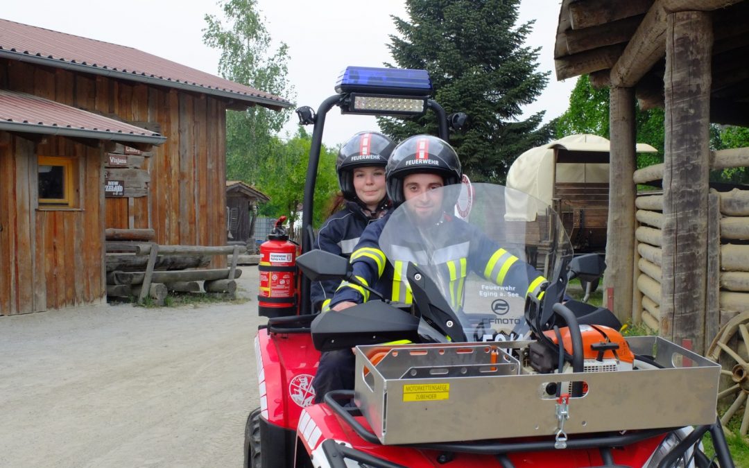 CFMOTO CForce 450 als Feuerwehr-ATV