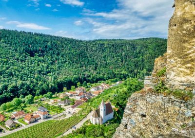 Virtueller Rundgang in der Burgruine Senftenberg