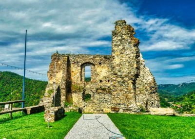 Virtueller Rundgang in der Burgruine Senftenberg
