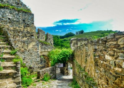 Virtueller Rundgang in der Burgruine Senftenberg
