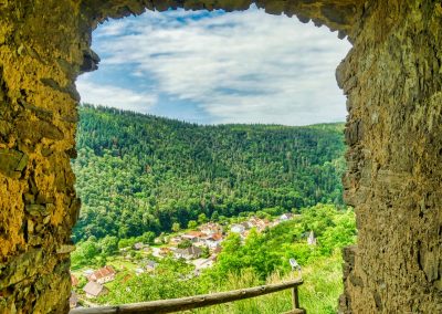 Virtueller Rundgang in der Burgruine Senftenberg