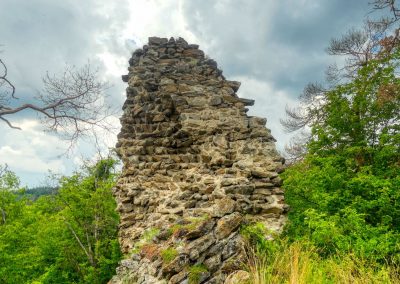 Abenteuerliche Wanderung zur Ruine Schimmelsprung