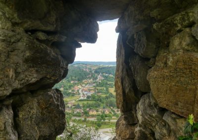 Abenteuerliche Wanderung zur Ruine Schimmelsprung