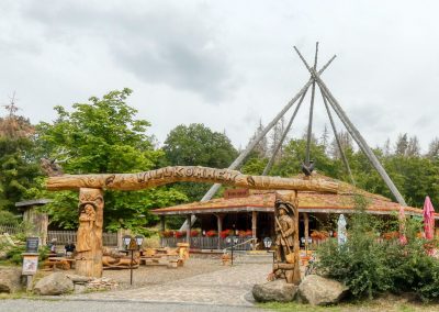 Eine der letzten Köhlereien Deutschlands