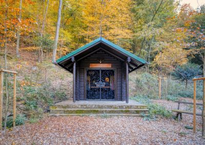 Lebendige Herbstfarben auf dem "Toten Berg" bei Rossatzbach