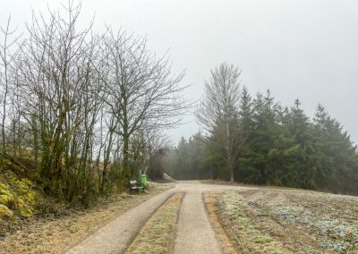 Droßer Wanderweg D5: Durch den Wald nach Lengenfeld - über Felder zurück