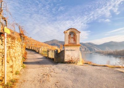 Der Panoramaweg Achleiten bei Weißenkirchen