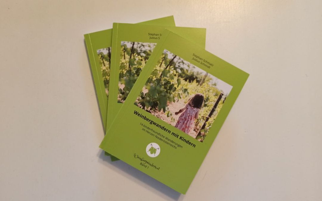 Das erste Weinbergwandern.at-Buch ist fertig!