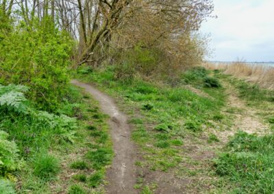 Vom Fischerdorf Hoben zum Zierower Strand