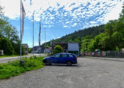 Zu Besuch im Germanischen Gehöft in Elsarn im Straßertal