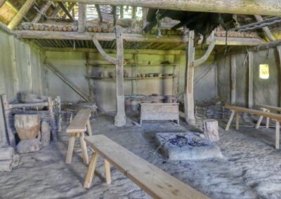 Zu Besuch im Germanischen Gehöft in Elsarn im Straßertal