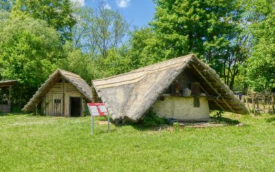 Zu Besuch im Germanischen Gehöft in Elsarn im Straßertal