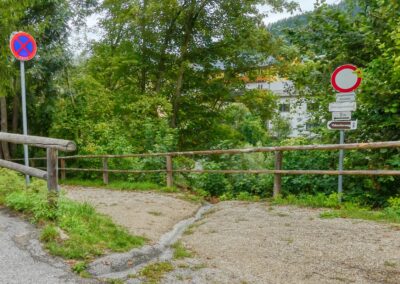 Der Ybbsuferweg in Waidhofen an der Ybbs - eine andere Welt, 10 Meter neben der Hauptstraße
