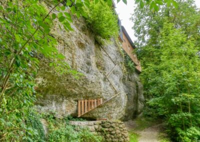 Der Ybbsuferweg in Waidhofen an der Ybbs - eine andere Welt, 10 Meter neben der Hauptstraße