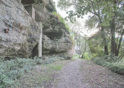 Der Ybbsuferweg in Waidhofen an der Ybbs - eine andere Welt, 10 Meter neben der Hauptstraße