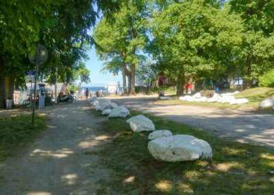 Vom Zierower Strand über Bades Huk zum Campingplatz Beckerwitz