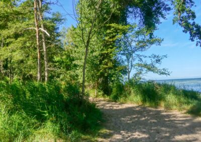 Vom Zierower Strand über Bades Huk zum Campingplatz Beckerwitz