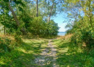Vom Zierower Strand über Bades Huk zum Campingplatz Beckerwitz