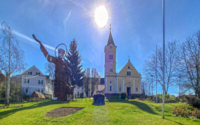 Der Sonnengesangweg in Tieschen