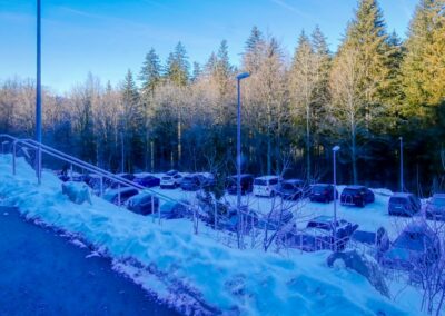 Der Winterspazierweg in Annaberg