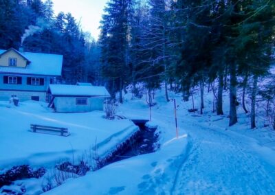 Der Winterspazierweg in Annaberg
