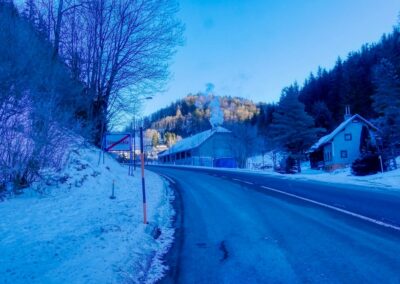 Der Winterspazierweg in Annaberg