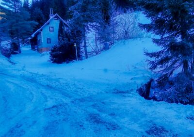 Der Winterspazierweg in Annaberg
