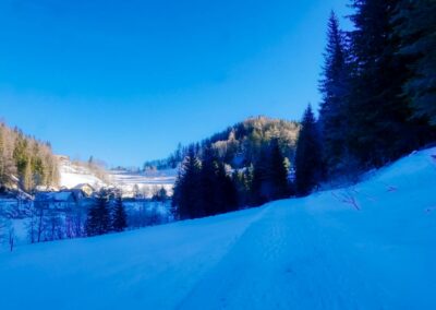 Der Winterspazierweg in Annaberg