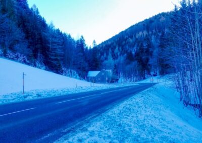 Der Winterspazierweg in Annaberg