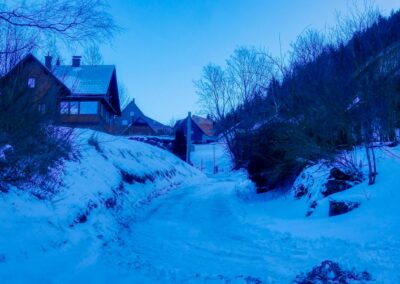 Der Winterspazierweg in Annaberg
