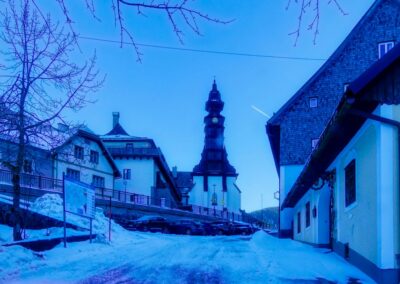 Der Winterspazierweg in Annaberg