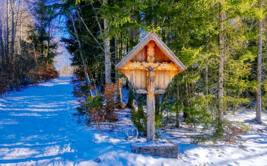 Der Winterspazierweg in Annaberg