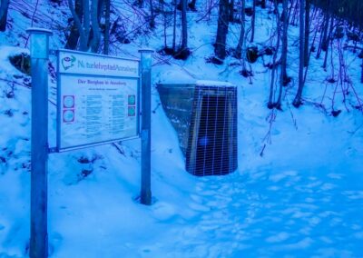 Der Winterspazierweg in Annaberg