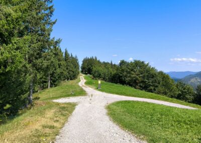 Von Annaberg zur Anna-Alm und auf den Hennesteck