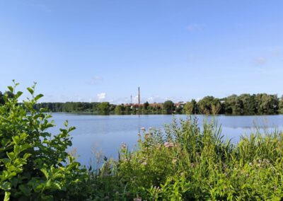 Rund um den Mühlenteich in Wismar
