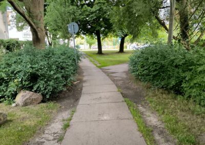 Rund um den Mühlenteich in Wismar