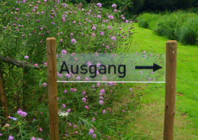 Durch den Wildgarten in Furth im Wald