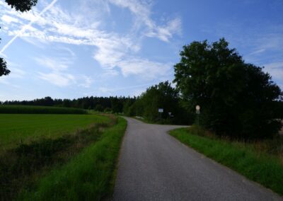 Der Hirschbergweg in Fuhrn