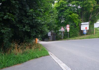 Durch den Wildgarten in Furth im Wald