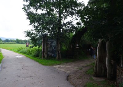 Durch den Wildgarten in Furth im Wald