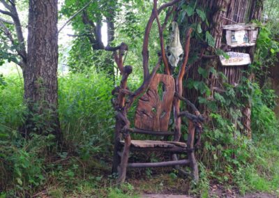 Durch den Wildgarten in Furth im Wald