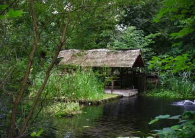 Durch den Wildgarten in Furth im Wald