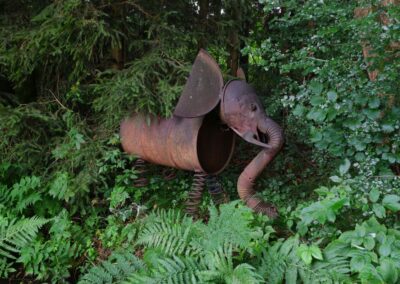 Durch den Wildgarten in Furth im Wald