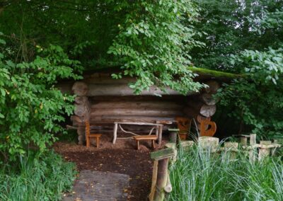 Durch den Wildgarten in Furth im Wald