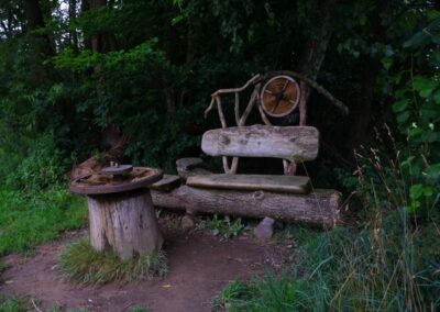 Durch den Wildgarten in Furth im Wald